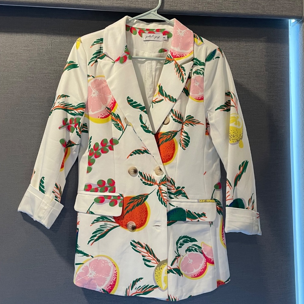 Petal & Pup Citrus Blazer - Picture 5 of 6